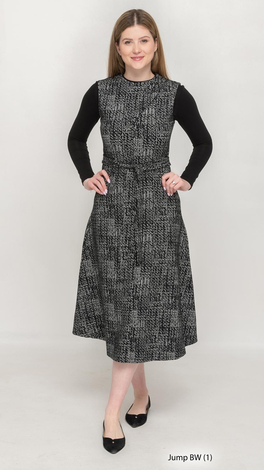 Double Knit Spandex Jumper Dress