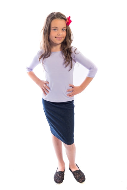 Girls Pencil Skirts - *8 Colors*