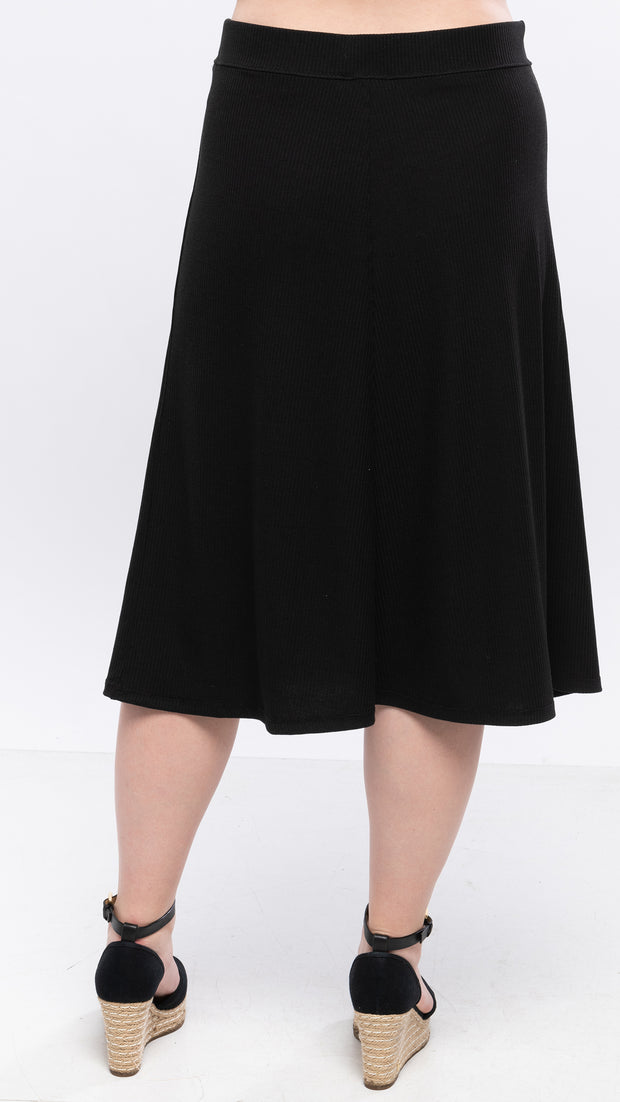 A-Line Skirt - Rib *3 Colors*
