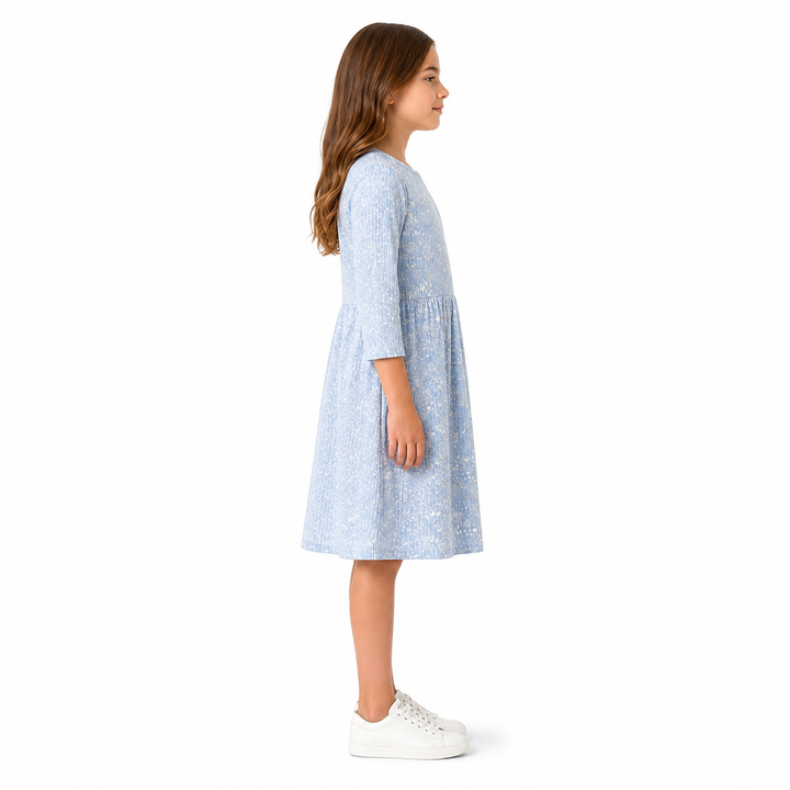Girls Ribbed Play Dress