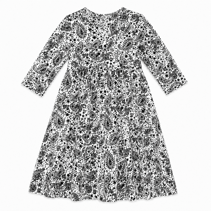 Girls Play Dress Ribbed