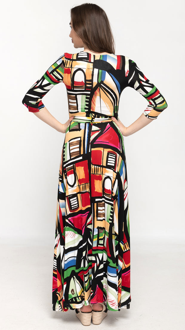Maxi Dress - Multi Color