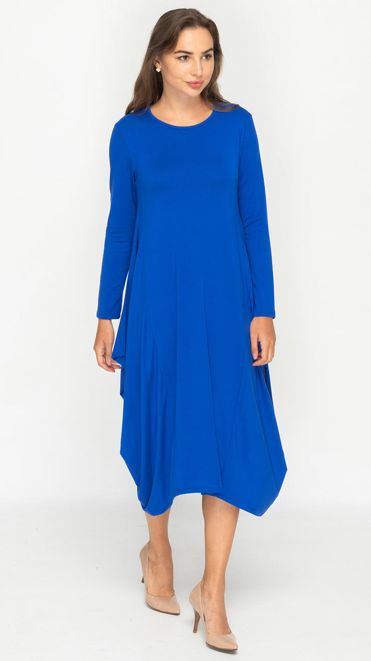 Boho Dress - Royal Blue
