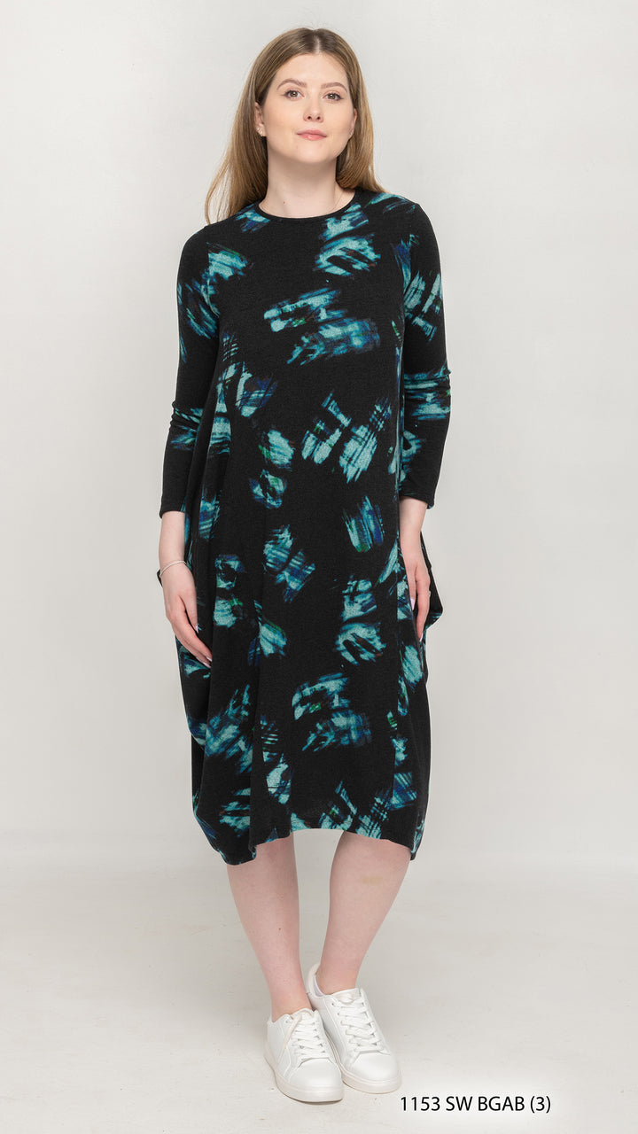 Boho Sweater Knit Dress