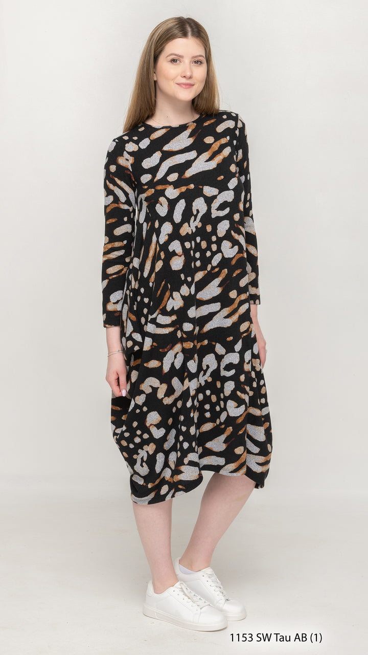 Boho Sweater Knit Dress