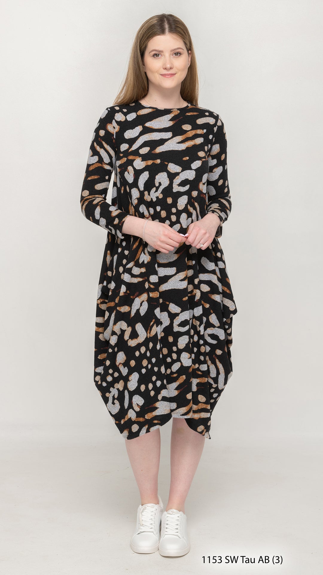 Boho Sweater Knit Dress