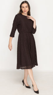 Everything Dress - Coffee Lace
