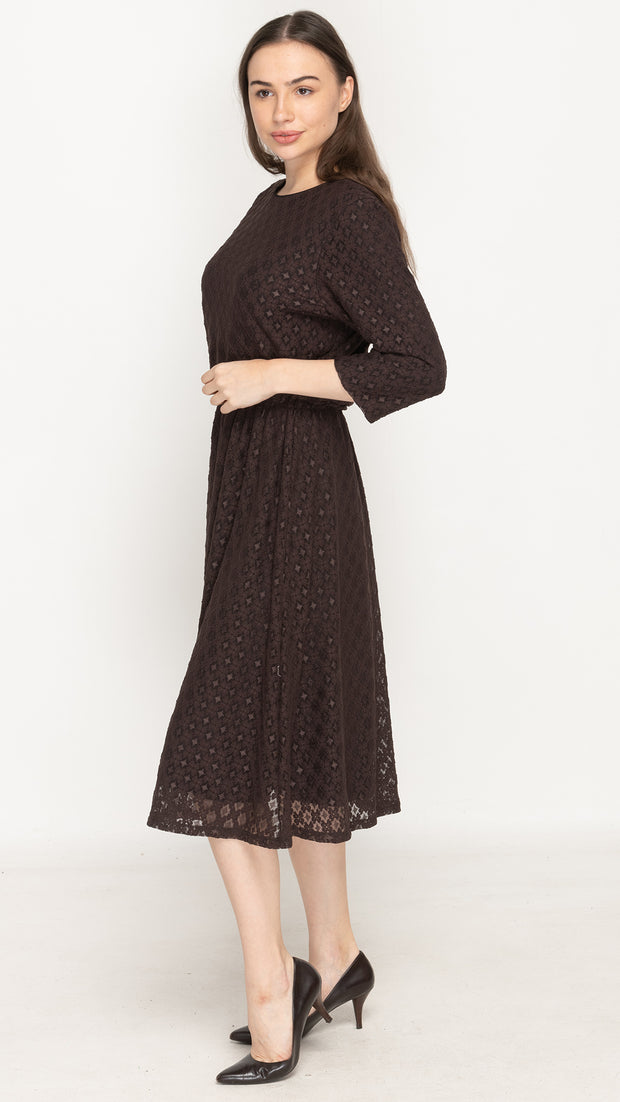 Everything Dress - Coffee Lace