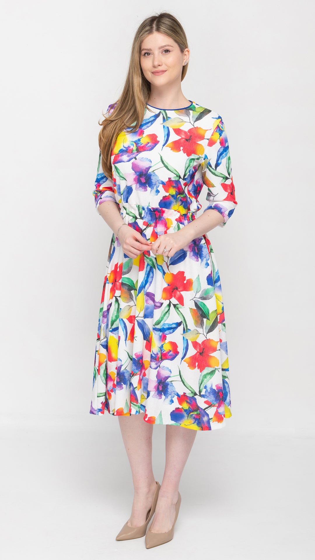 Everything Dress Bright Digital Floral