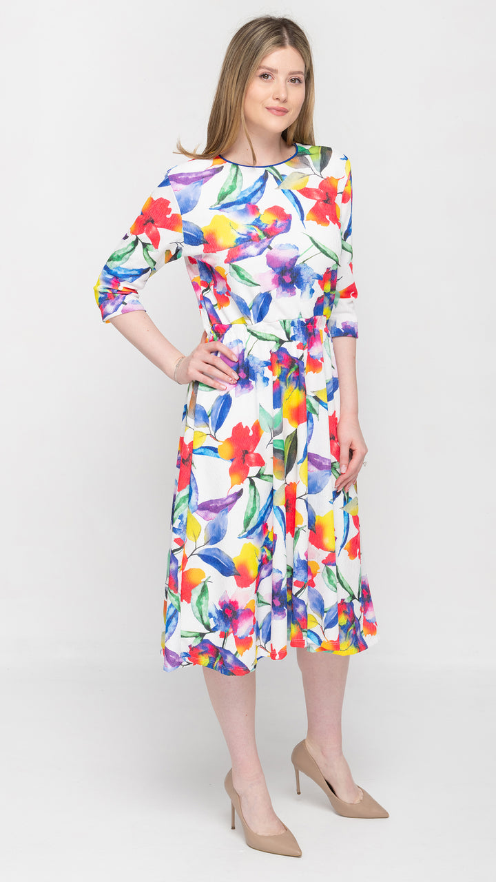 Everything Dress Bright Digital Floral