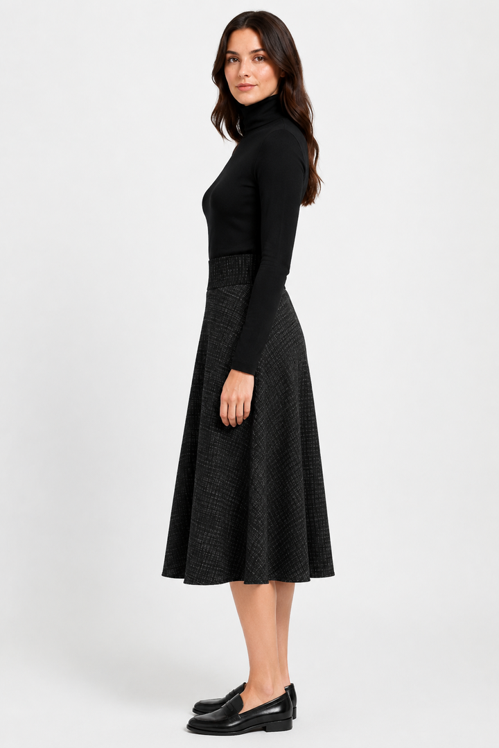 Check Circle Skirt