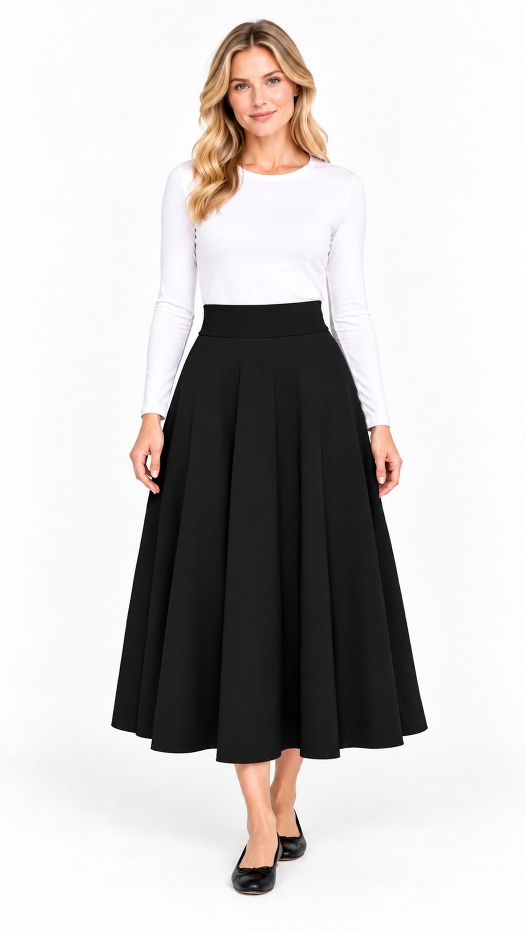 KMW Style 1602 Black Circle Skirt 33 inch - Hero
