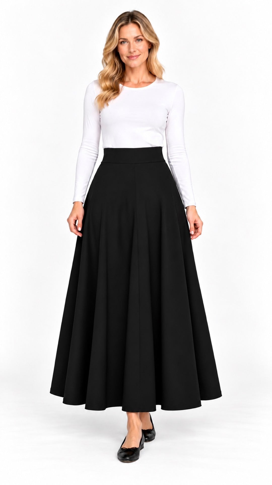 KMW Style 1602 Black Circle Skirt 35 inch - Hero