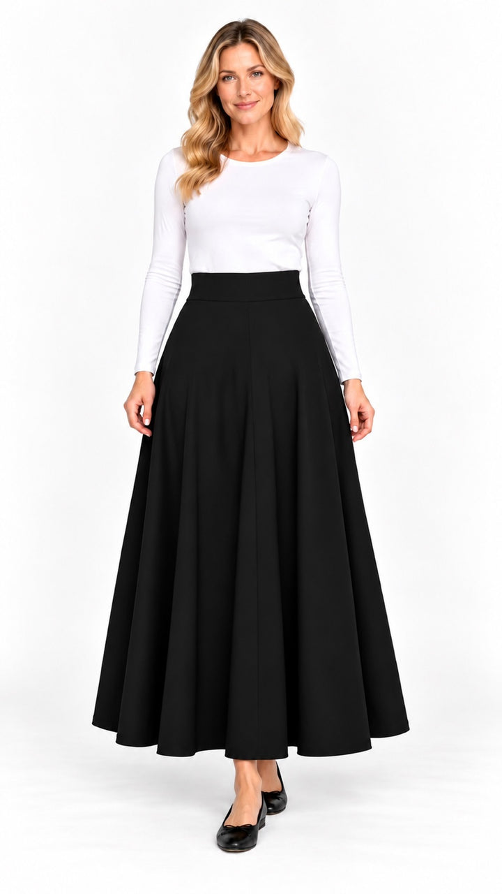 KMW Style 1602 Black Circle Skirt 35 inch - Hero