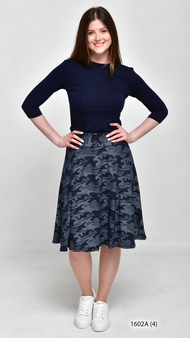 Camo Circle Skirt