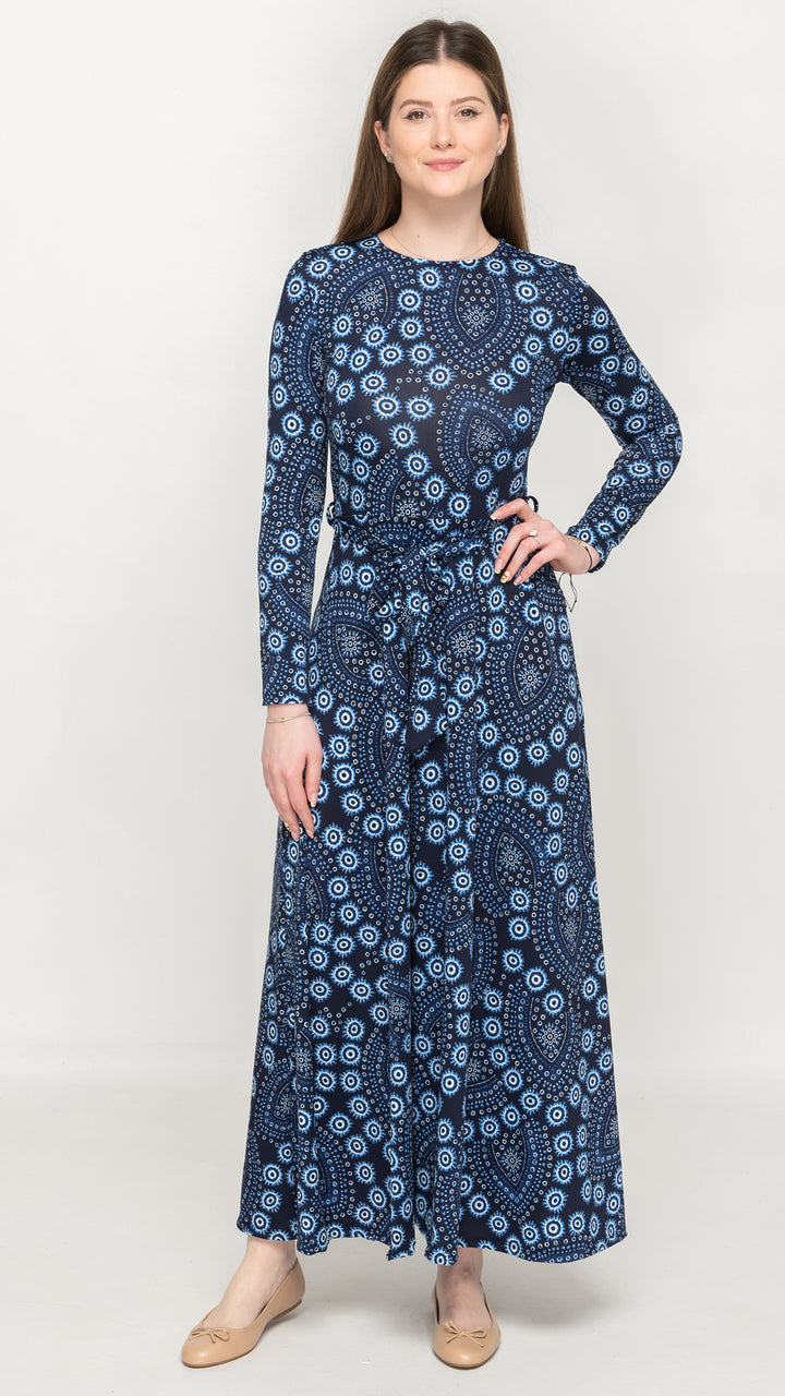 Maxi Belted Dress