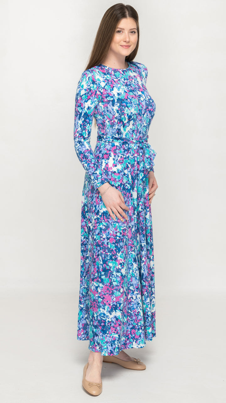 Maxi Belted Dress