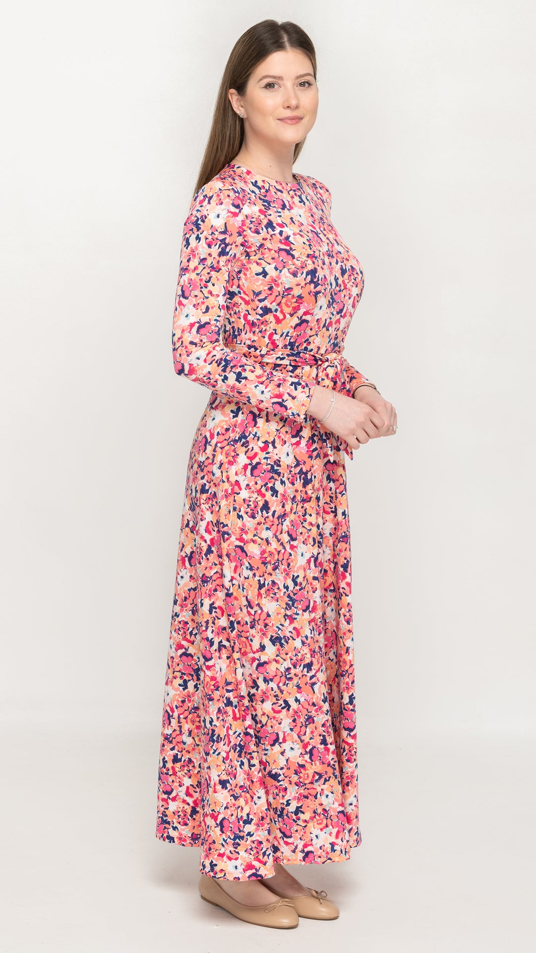 Maxi Belted Dress