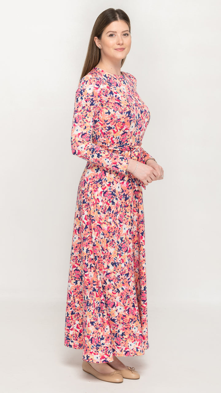 Maxi Belted Dress