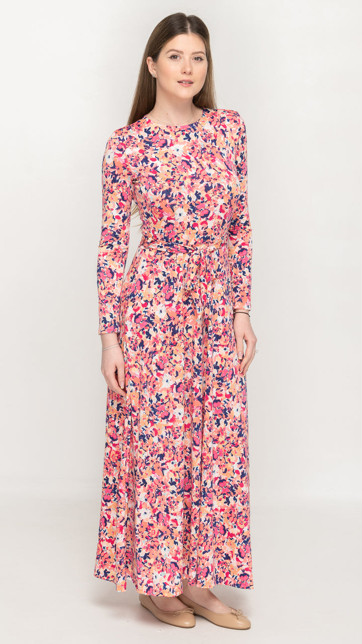Maxi Belted Dress