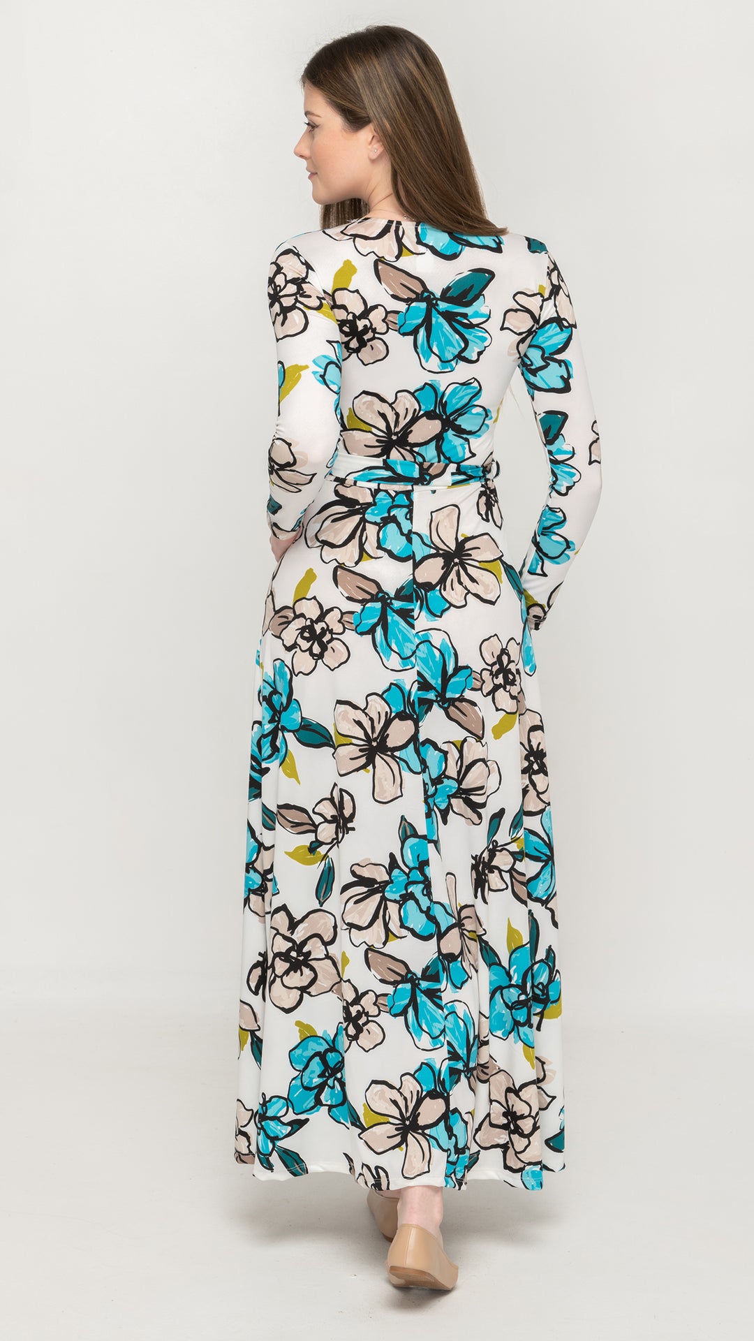 Maxi Belted Dress