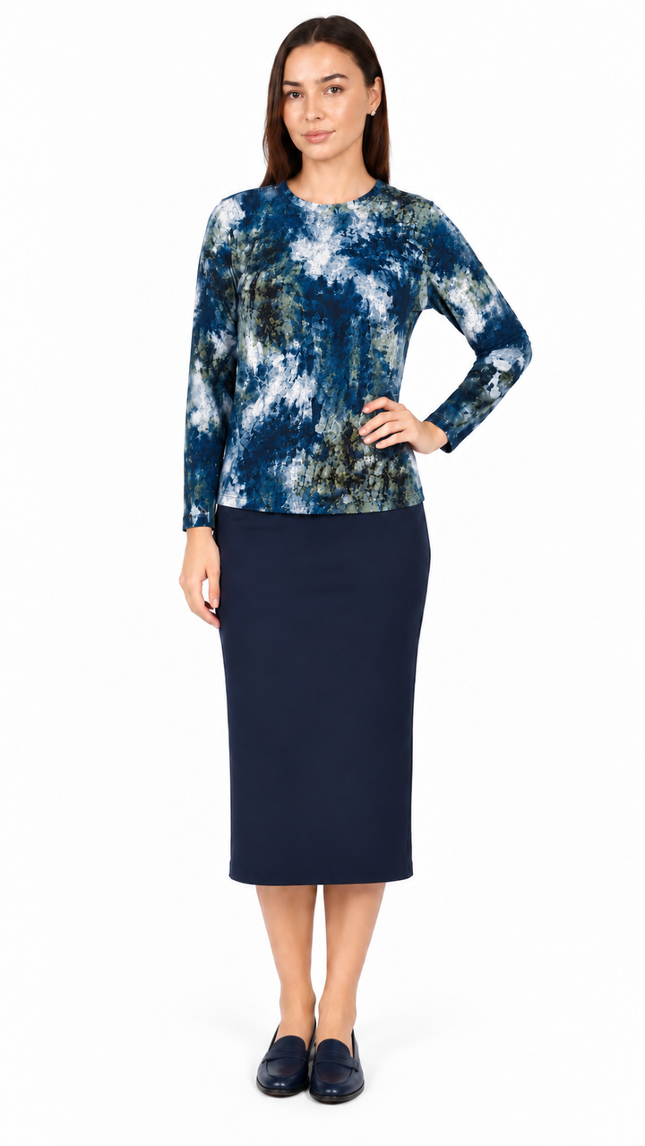 Wide Hem Dolman Top