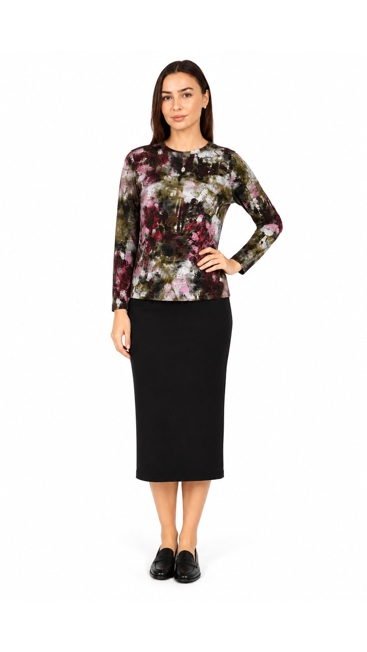Wide Hem Dolman Top