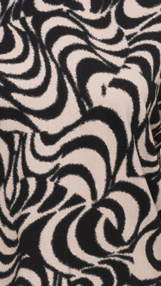Dolman Monkey Top - Jersey Print