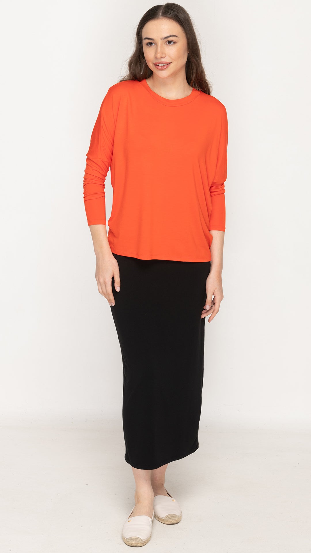 Dolman Monkey Top - Orange