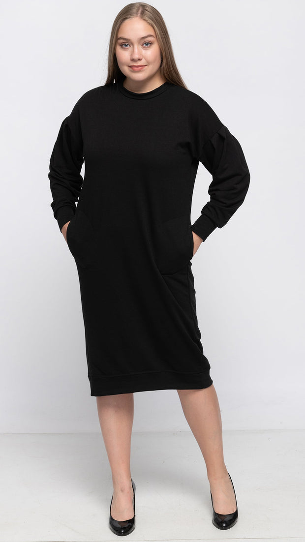 Sweatshirt Dress with pockets *XS ONLY*