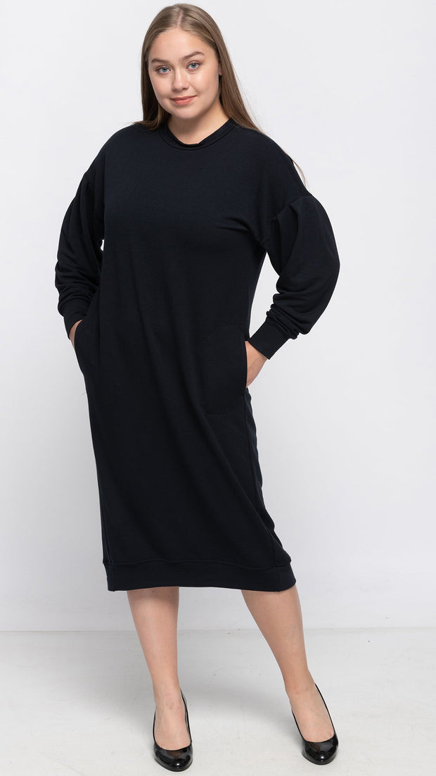 Sweatshirt Dress with pockets *XS ONLY*
