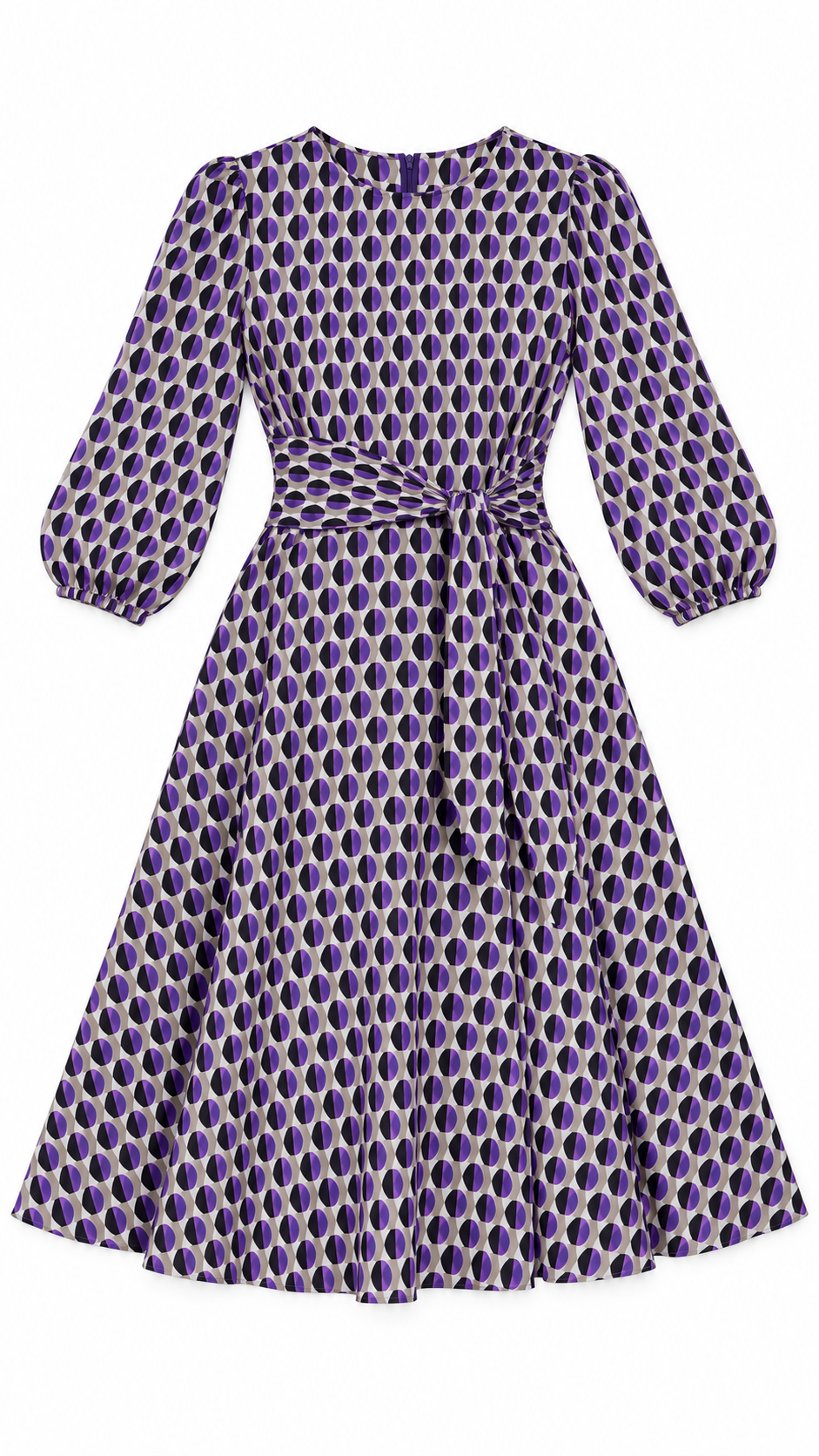 Amethyst Geo Dress