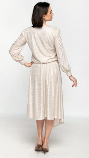 Asymmetric Skirt - Gold