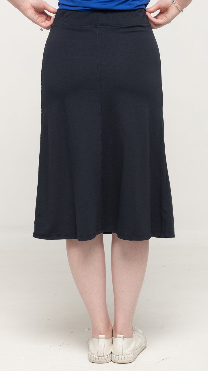 PDR Midi Skirt Navy 28"