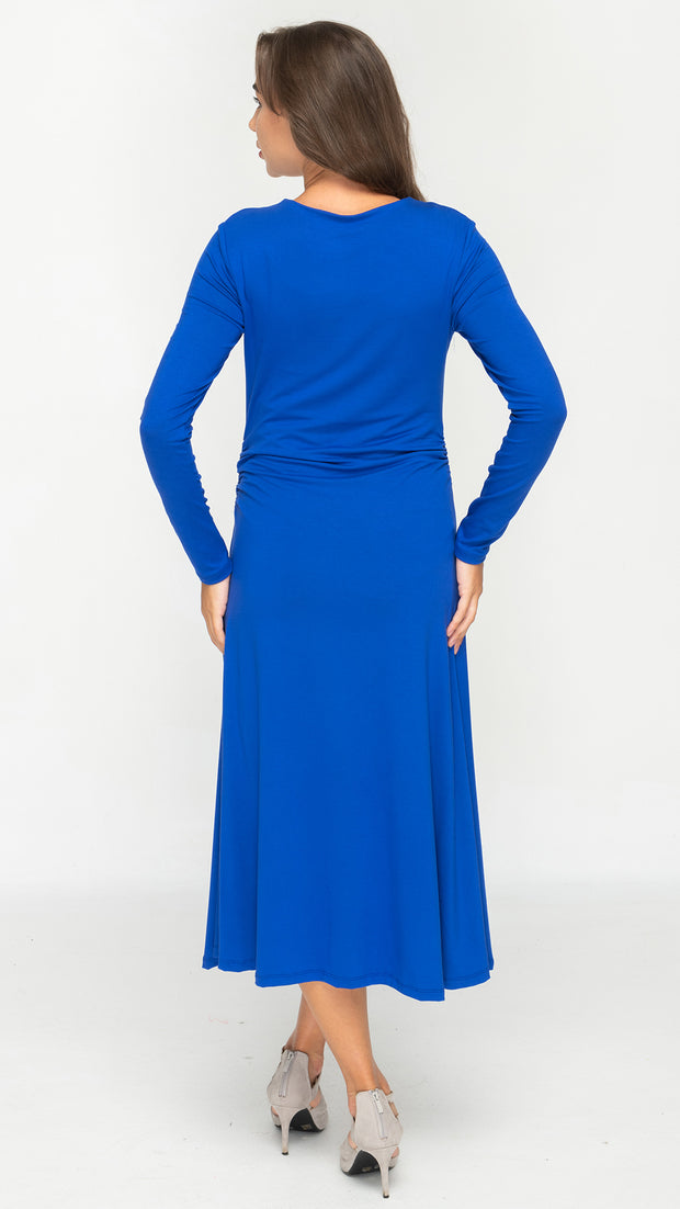 Side Ruched Dress Bamboo Jersey - *2 Colors*