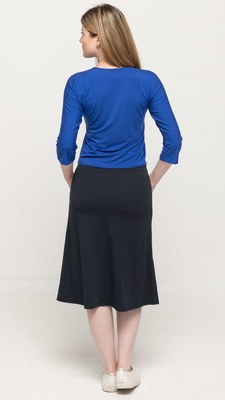 Bamboo Jersey Zip Top