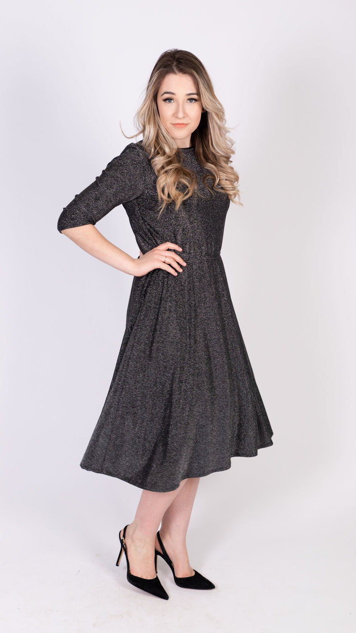 KMW Everything Dress, black silver