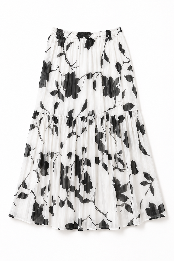 Tiered Maxi Skirt