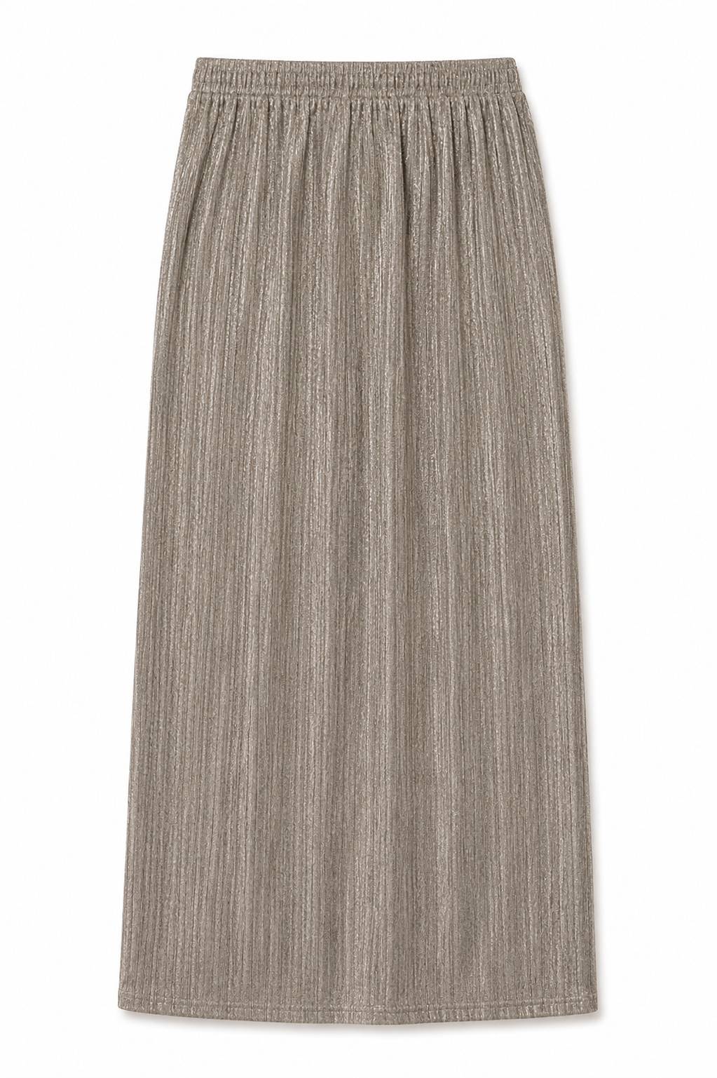 Pleated Maxi Skirt