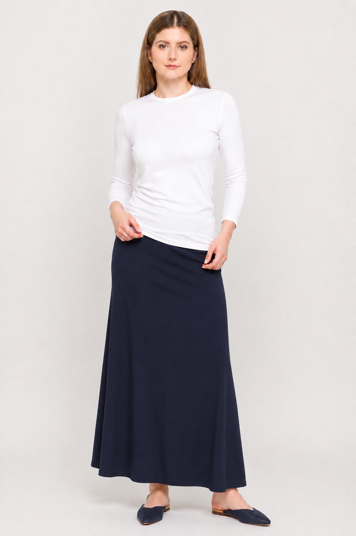 PDR Maxi Skirt Navy