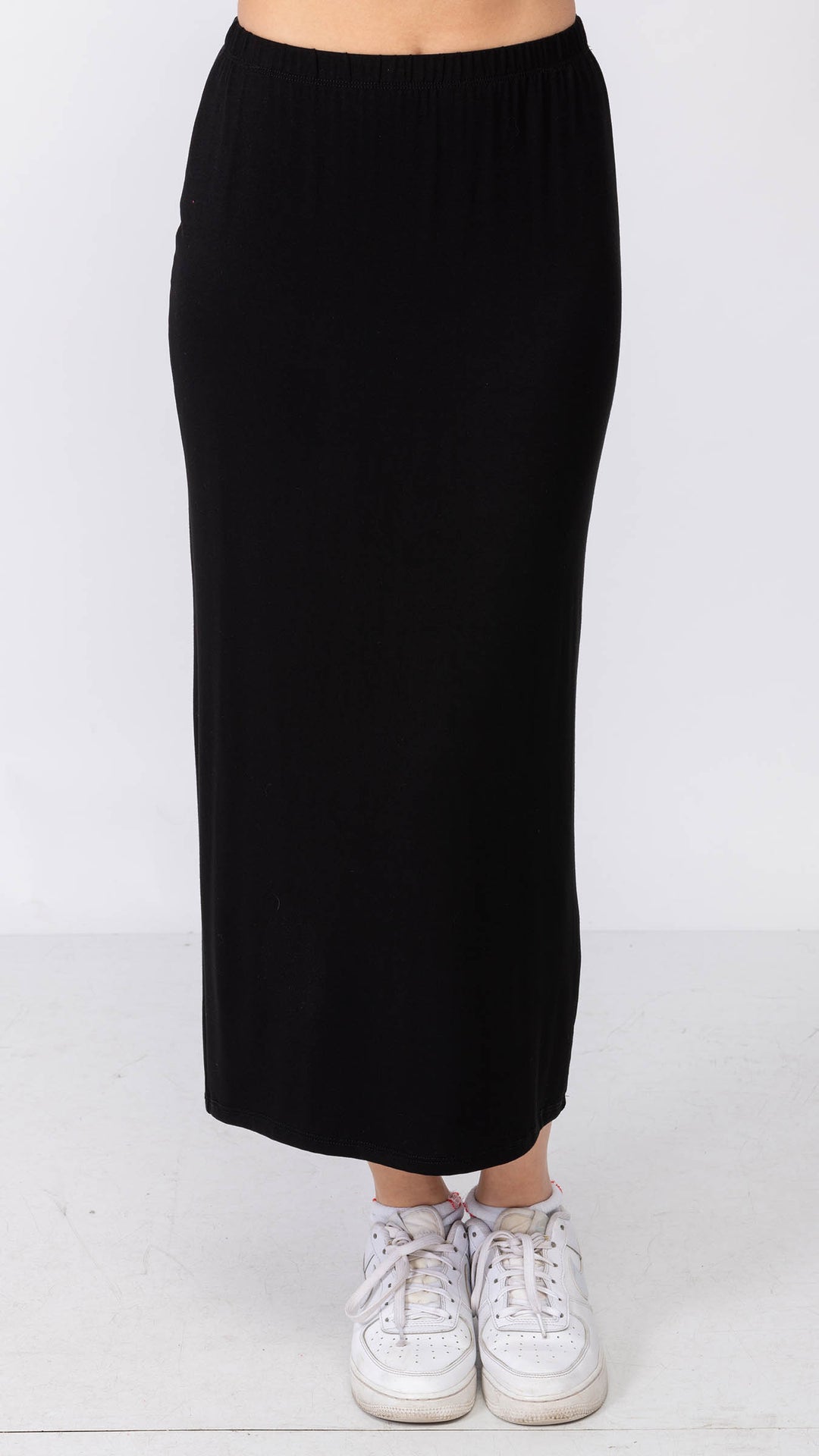 Midi Tube Skirt - Black