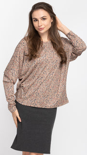 Dolman Monkey Top -  Printed Rib *SMALL & LARGE ONLY*