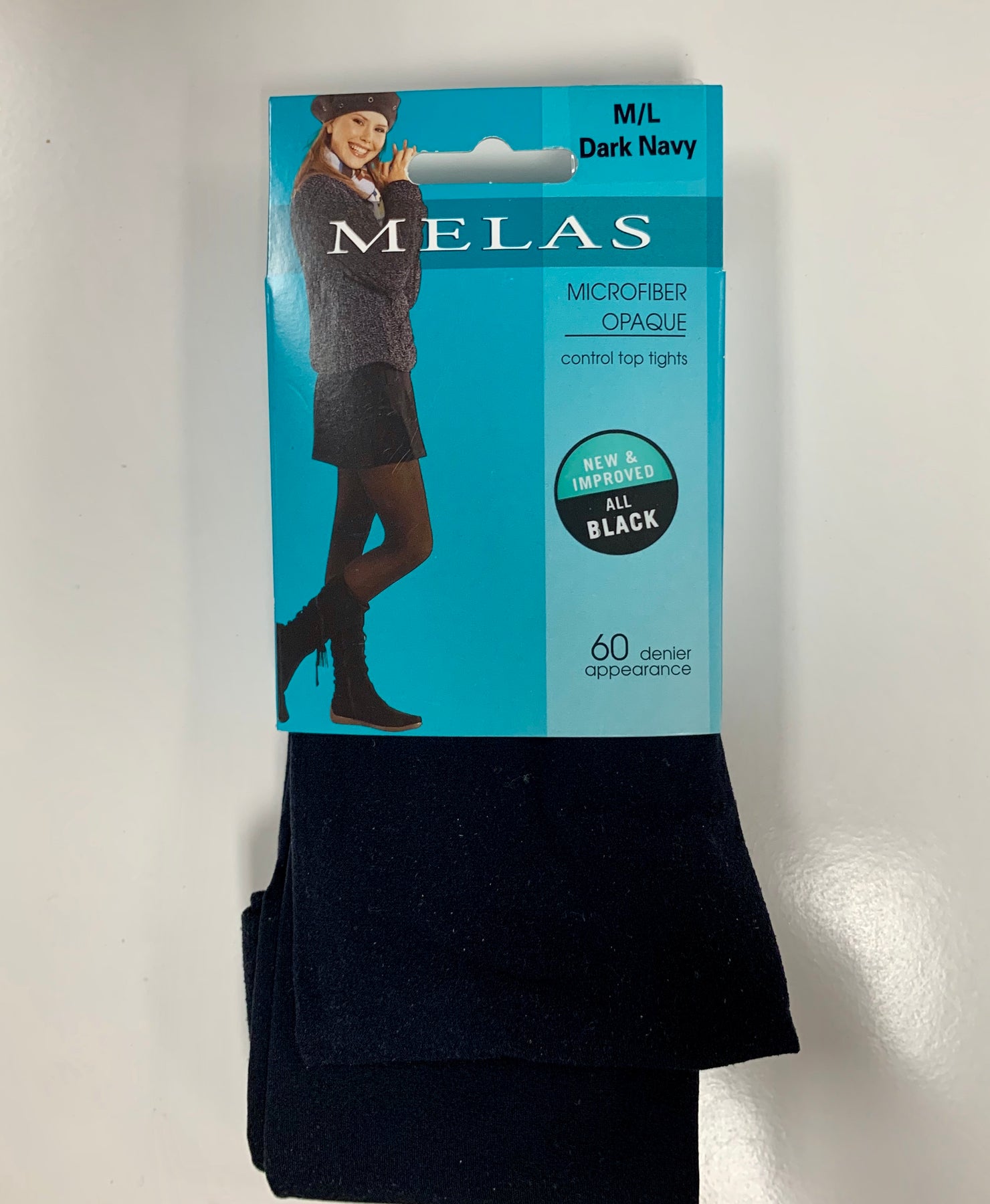 MELAS Microfiber Opaque Control Top Tights - AT 636 – Little Toes