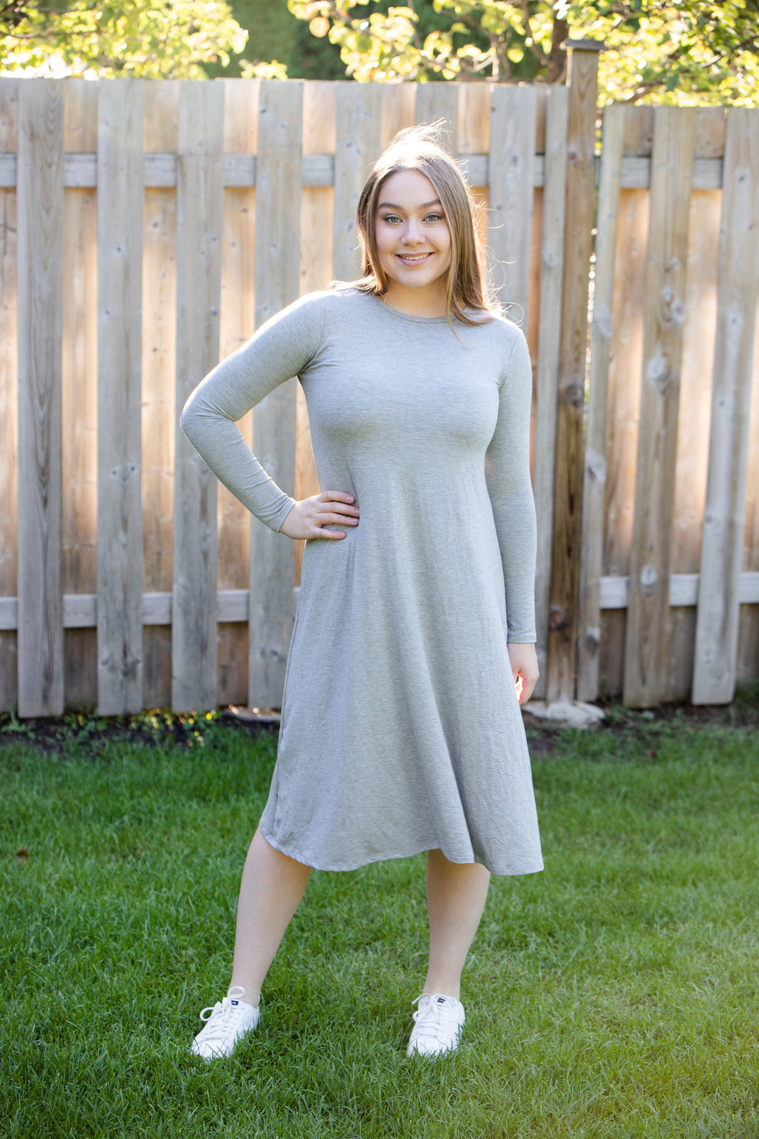 *MEDIUM* A-Line Bamboo Jersey Dress