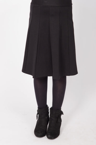 KMW Girls Panel Skirt - Black