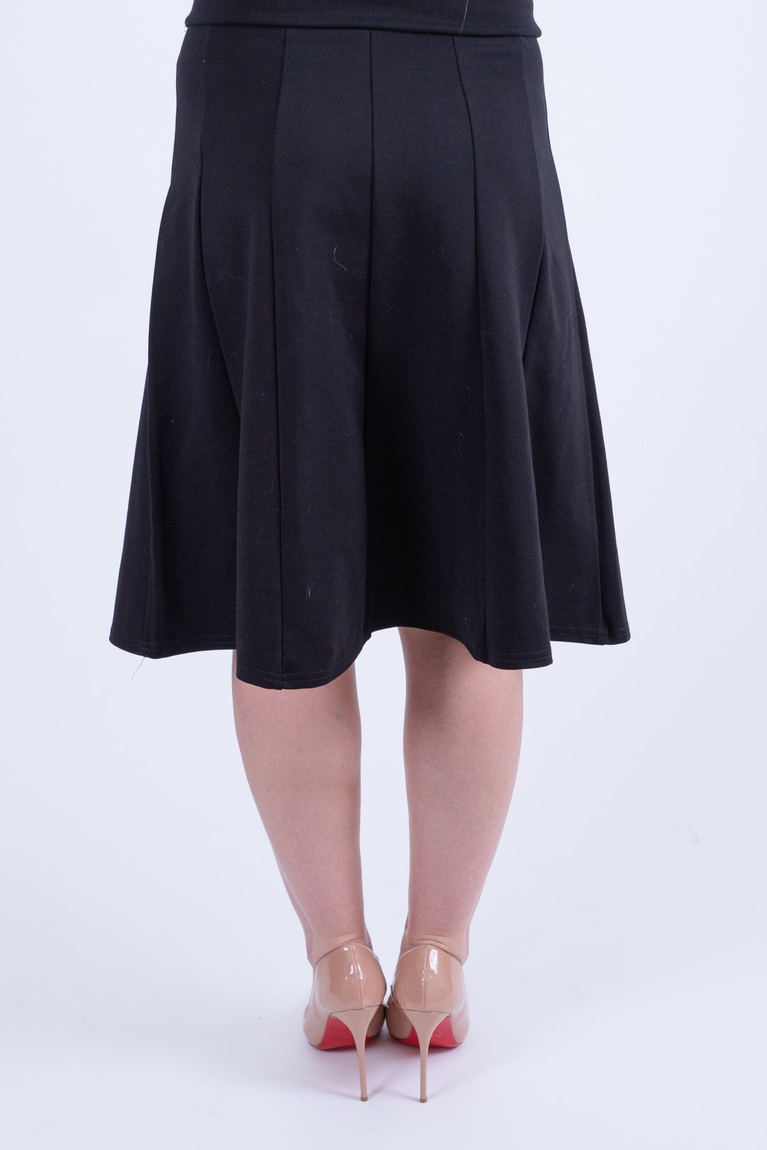 Panel Skirt - Black *3 Lengths*